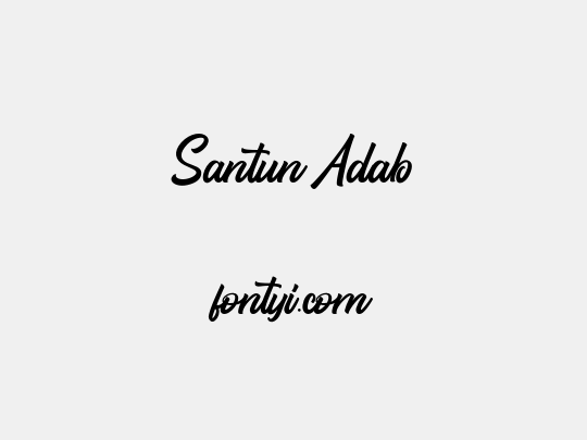 Santun Adab