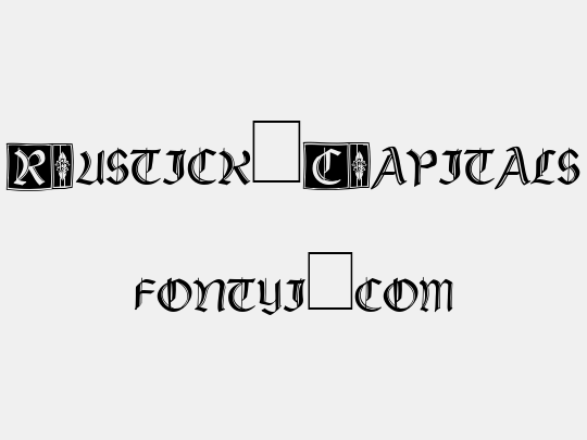 Rustick_Capitals