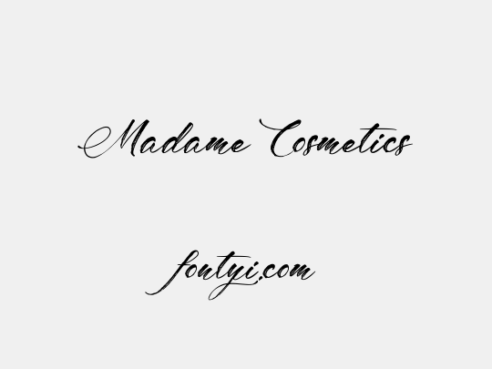 Madame Cosmetics