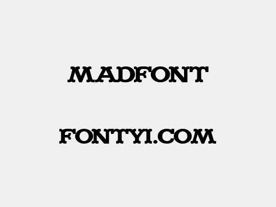 Madfont