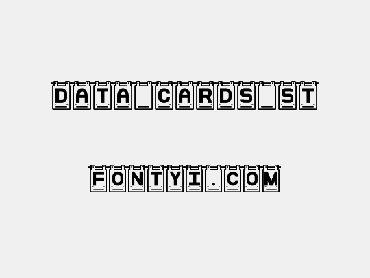 Data Cards St