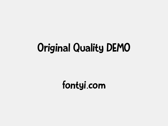 Original Quality DEMO