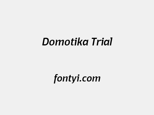 Domotika Trial