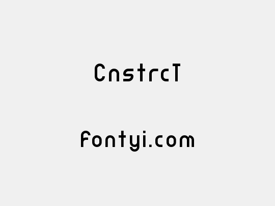 CnstrcT