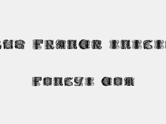 Paulus Franck Initialen