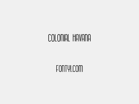 Colonial Havana