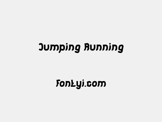 Jumping Running