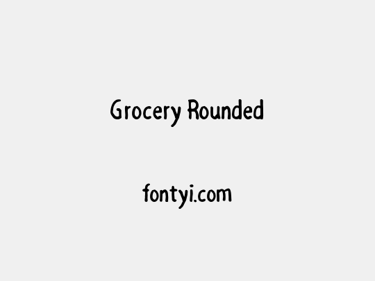 Grocery Rounded