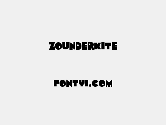 Zounderkite