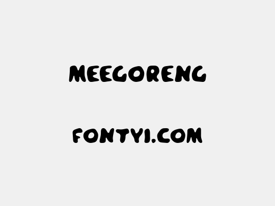 Meegoreng