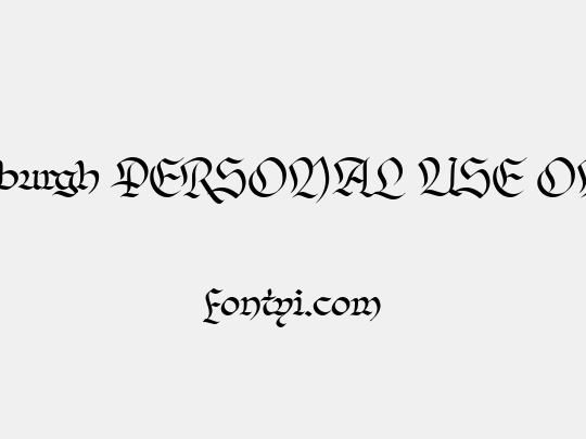 Odenburgh PERSONAL USE ONLY