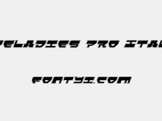 Loveladies Pro Italic