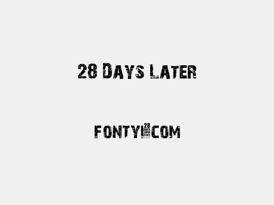 28 Days Later