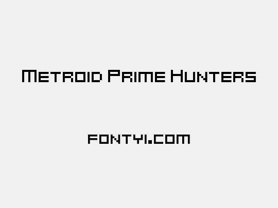 Metroid Prime Hunters