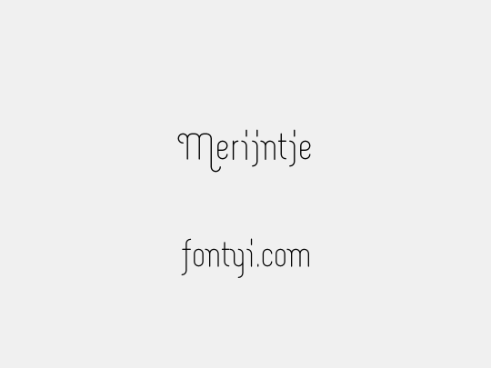 Merijntje