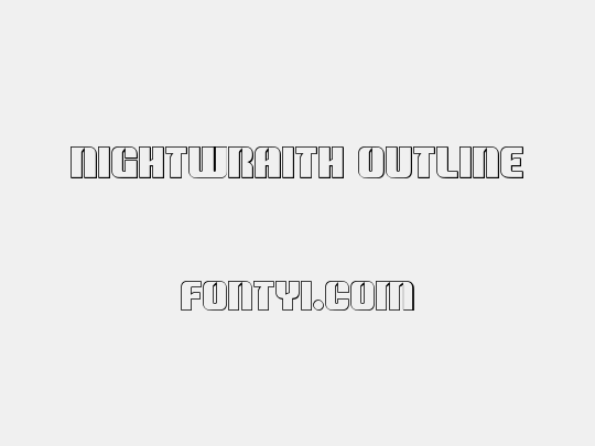 Nightwraith Outline
