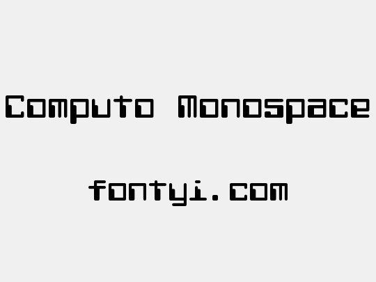 Computo Monospace