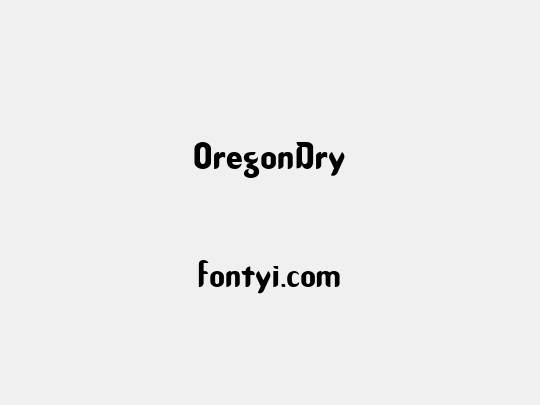 OregonDry
