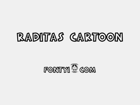 RADITAS CARTOON