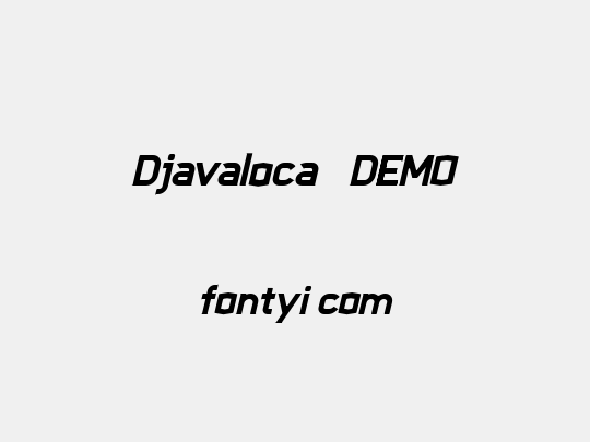 Djavaloca - DEMO