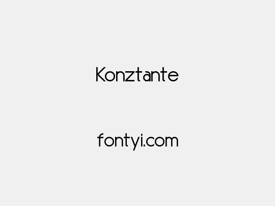 Konztante