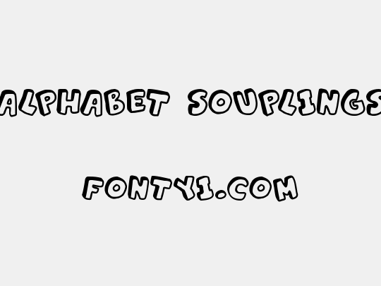 Alphabet Souplings