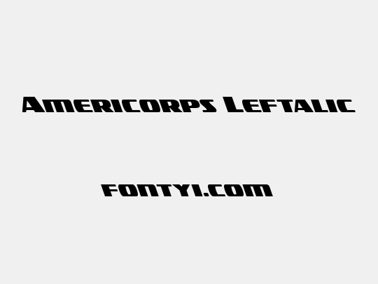 Americorps Leftalic