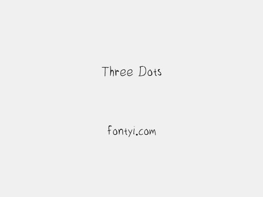 Three Dots