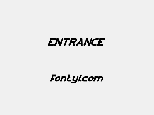 ENTRANCE