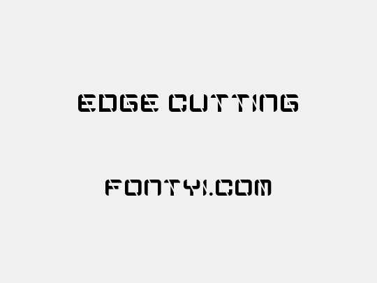Edge Cutting