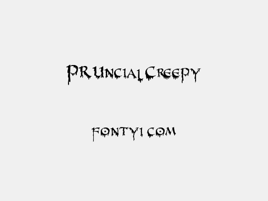 PR-Uncial Creepy