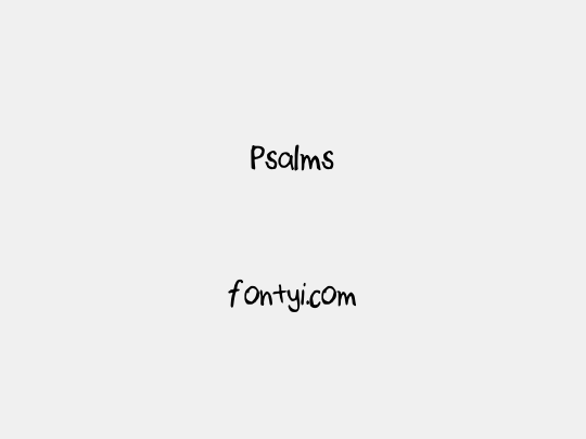 Psalms