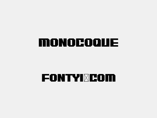 MONOCOQUE