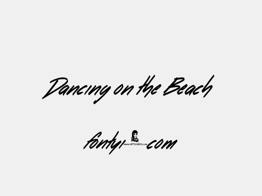 Dancing on the Beach