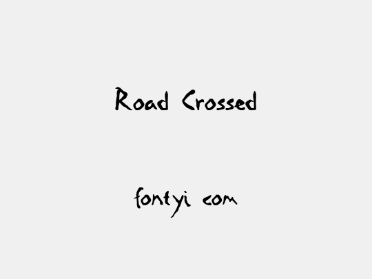 Road-Crossed