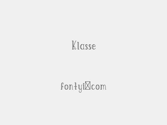 Klasse