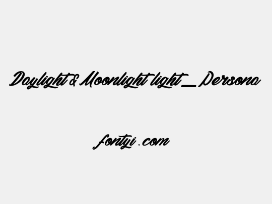 Daylight&Moonlight light_PersonalUseOnly