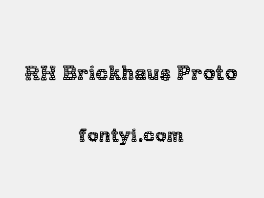 RH Brickhaus Proto