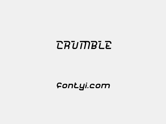 CRUMBLE