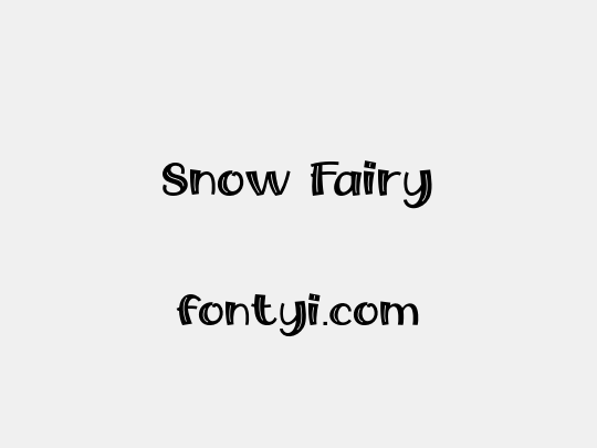 Snow Fairy