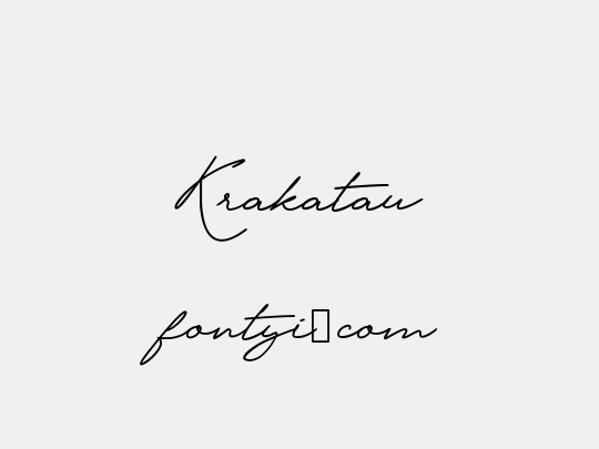 Krakatau