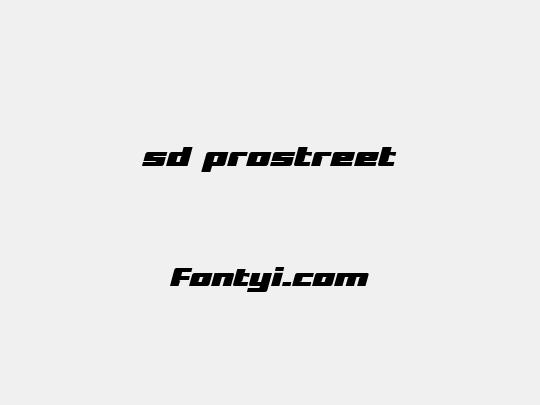 sd prostreet