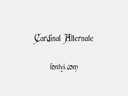 Cardinal Alternate