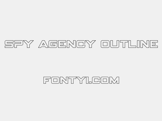 Spy Agency Outline