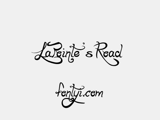 LaPointe's Road