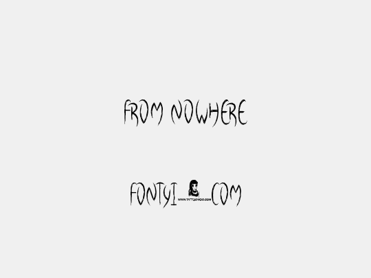 From Nowhere