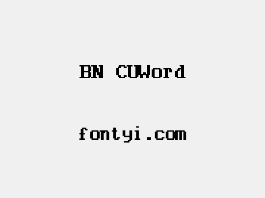 BN CUWord