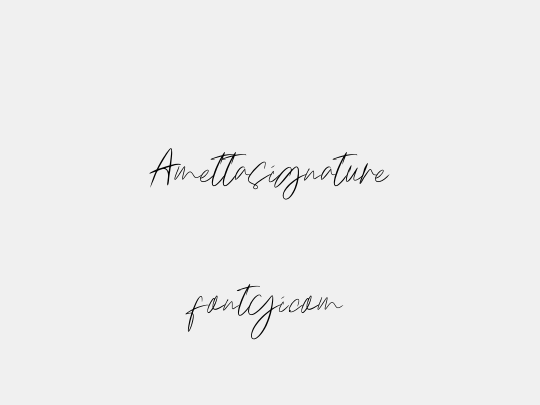 Amettasignature