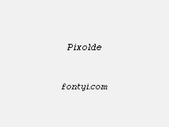 Pixolde
