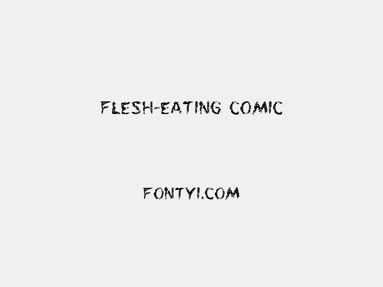 Flesh-Eating Comic
